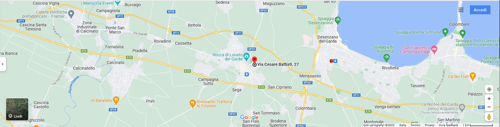 mappa interattiva