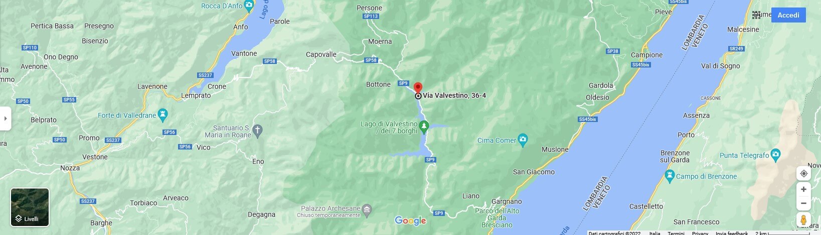 mappa interattiva