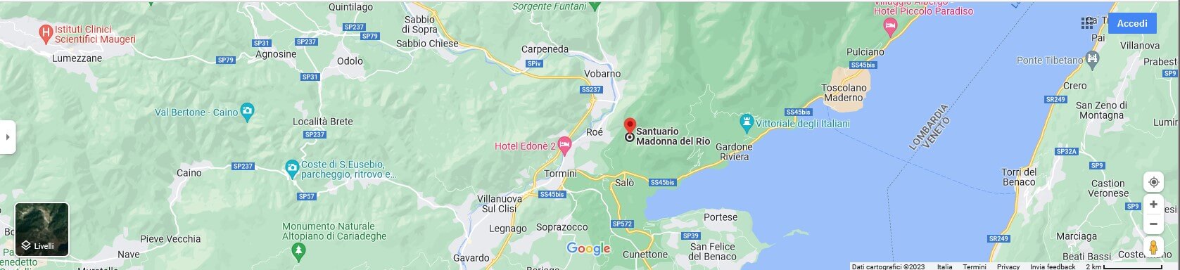 mappa interattiva