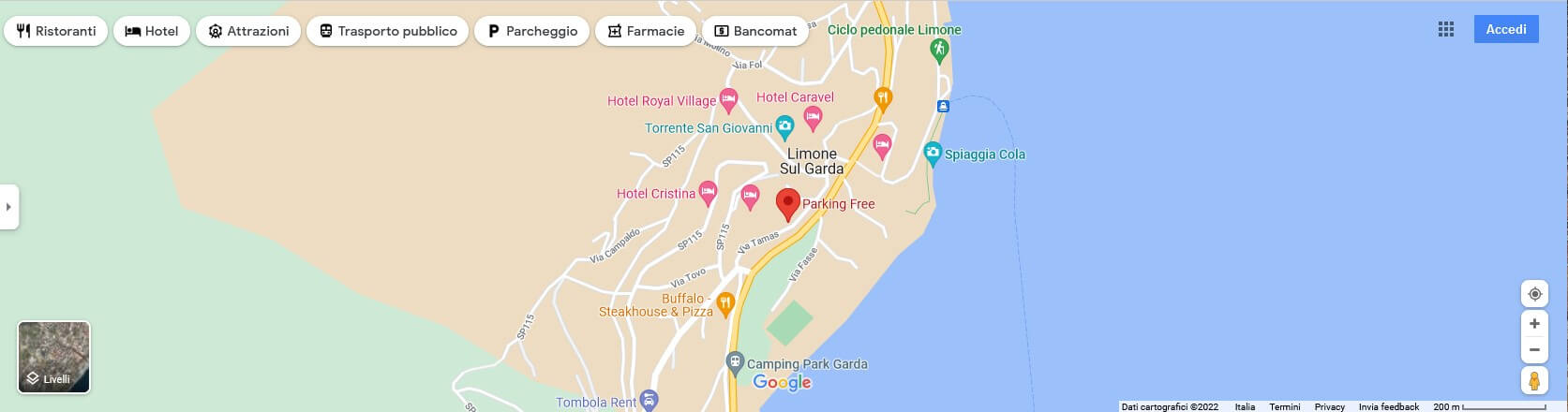 mappa interattiva