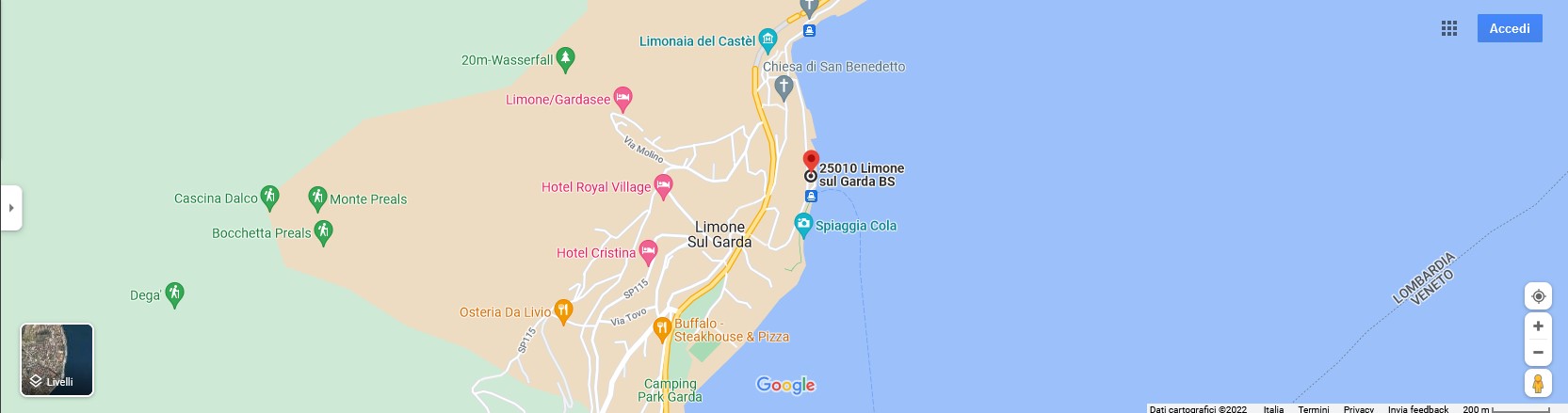 mappa interattiva