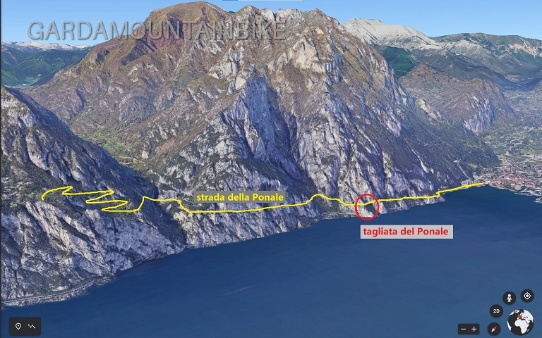 tagliata-ponale - lago di garda MTB 