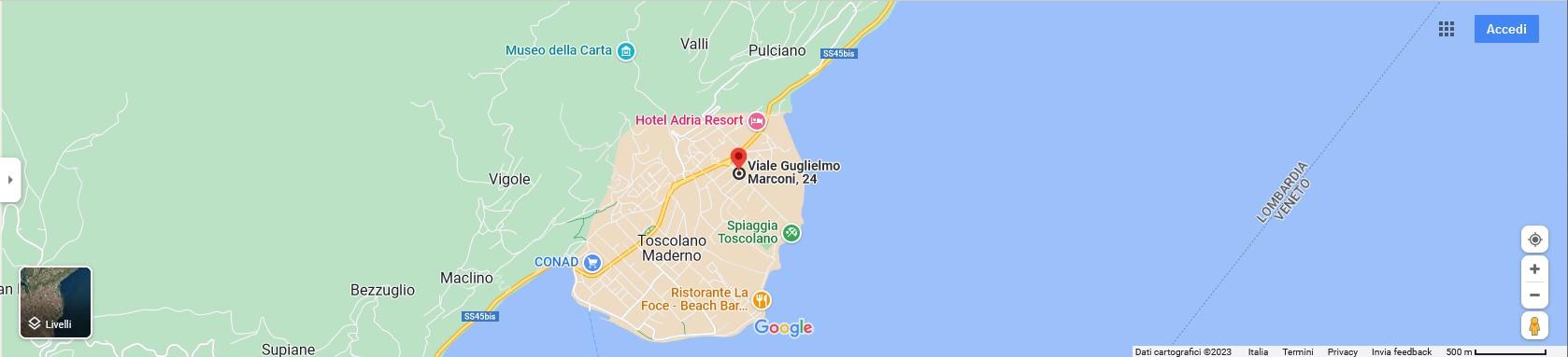 mappa interattiva