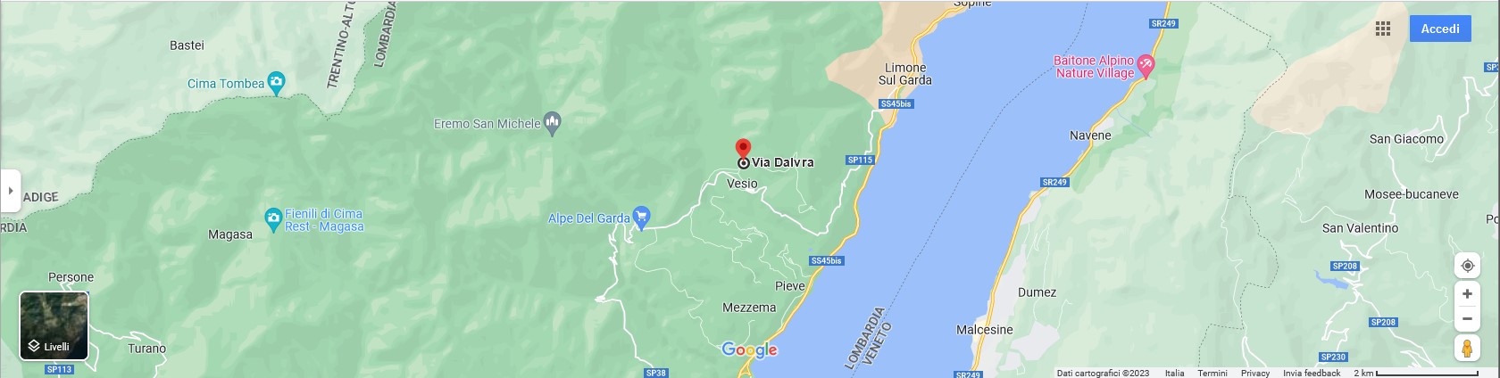 mappa interattiva