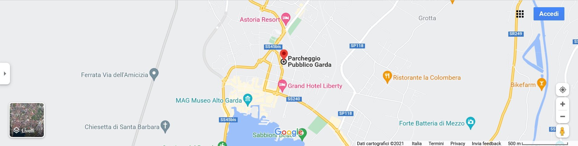 mappa interattiva