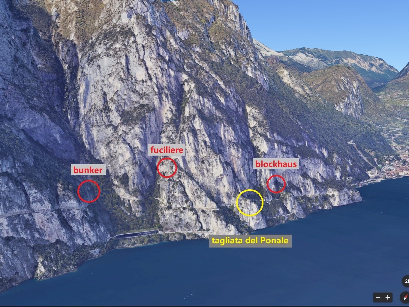 sentiero-ponale - percorso garda