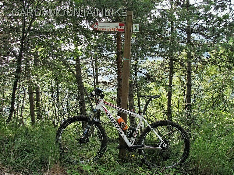tignale mountainbike - percorso garda